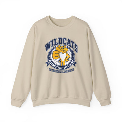Adult Unisex Overbrook Elementary Wildcat Way Graphic Sweatshirt