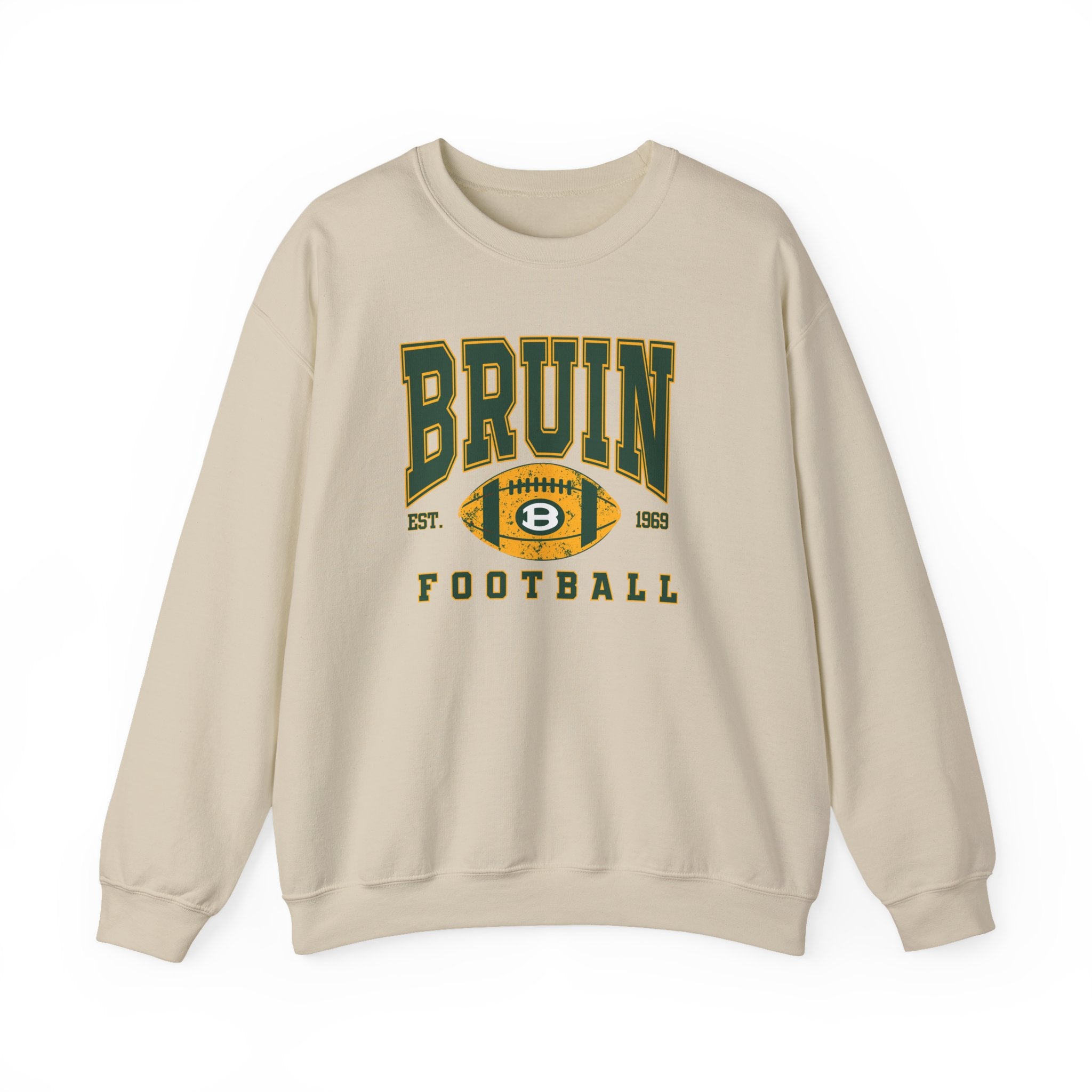 Adult Unisex Bruin Football Heritage Graphic Sweatshirt
