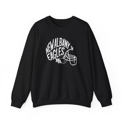 Adult Unisex New Albany Vintage Vibes Football Helmet Graphic Sweatshirt