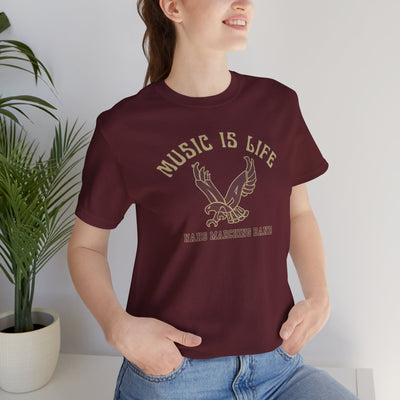 Adult Unisex NAHS Music is Life Graphic Short Sleeve Soft Tee