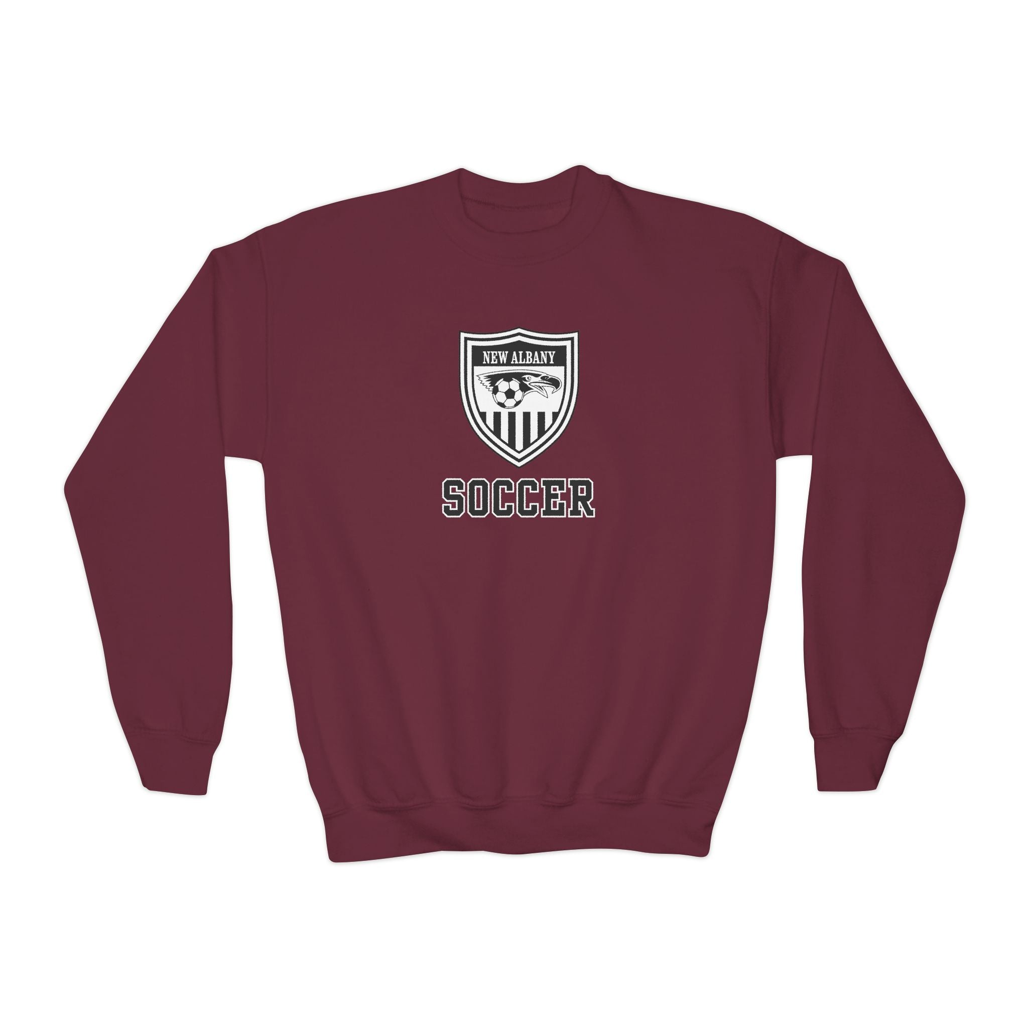 Youth New Albany Youth Soccer League Crest Graphic Sweatshirt