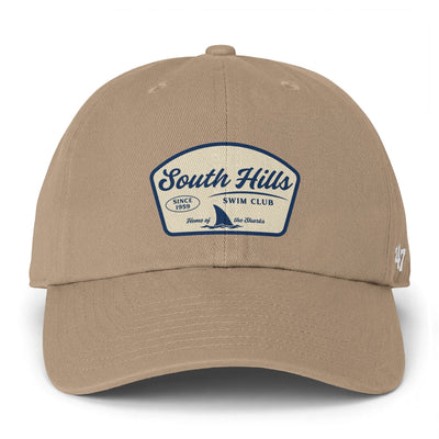 Adult Unisex South Hills Swim Club Home of the Sharks Graphic 47 Brand Clean Up Cap