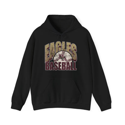 Adult Unisex New Albany Eagles Distressed Dugout Graphic Hoodie