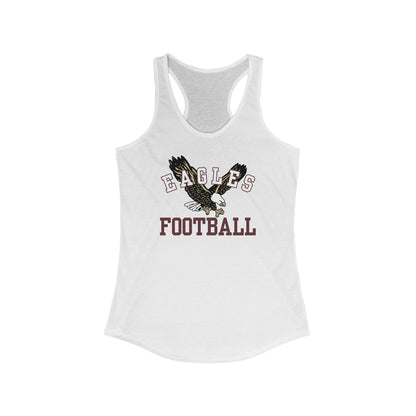 Women's Flying Football Eagle Racerback Tank