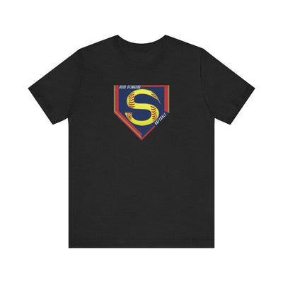 Adult Unisex Stingers Softball Logo Graphic Short Sleeve Bella + Canvas Soft Tee