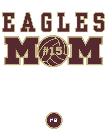 Adult Unisex Choose your Graphic Short Sleeve Soft Tee with Customized Back - New Albany Water Polo