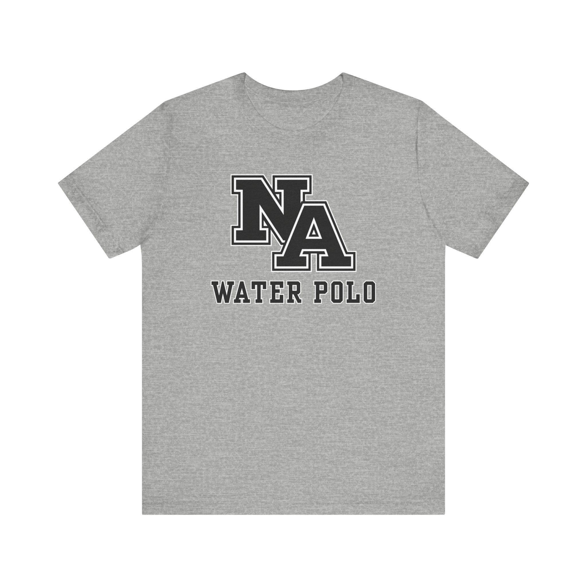 Adult Unisex New Albany Water Polo Classic Black Logo Graphic Short Sleeve Soft Tee