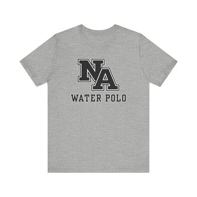 Adult Unisex New Albany Water Polo Classic Black Logo Graphic Short Sleeve Soft Tee