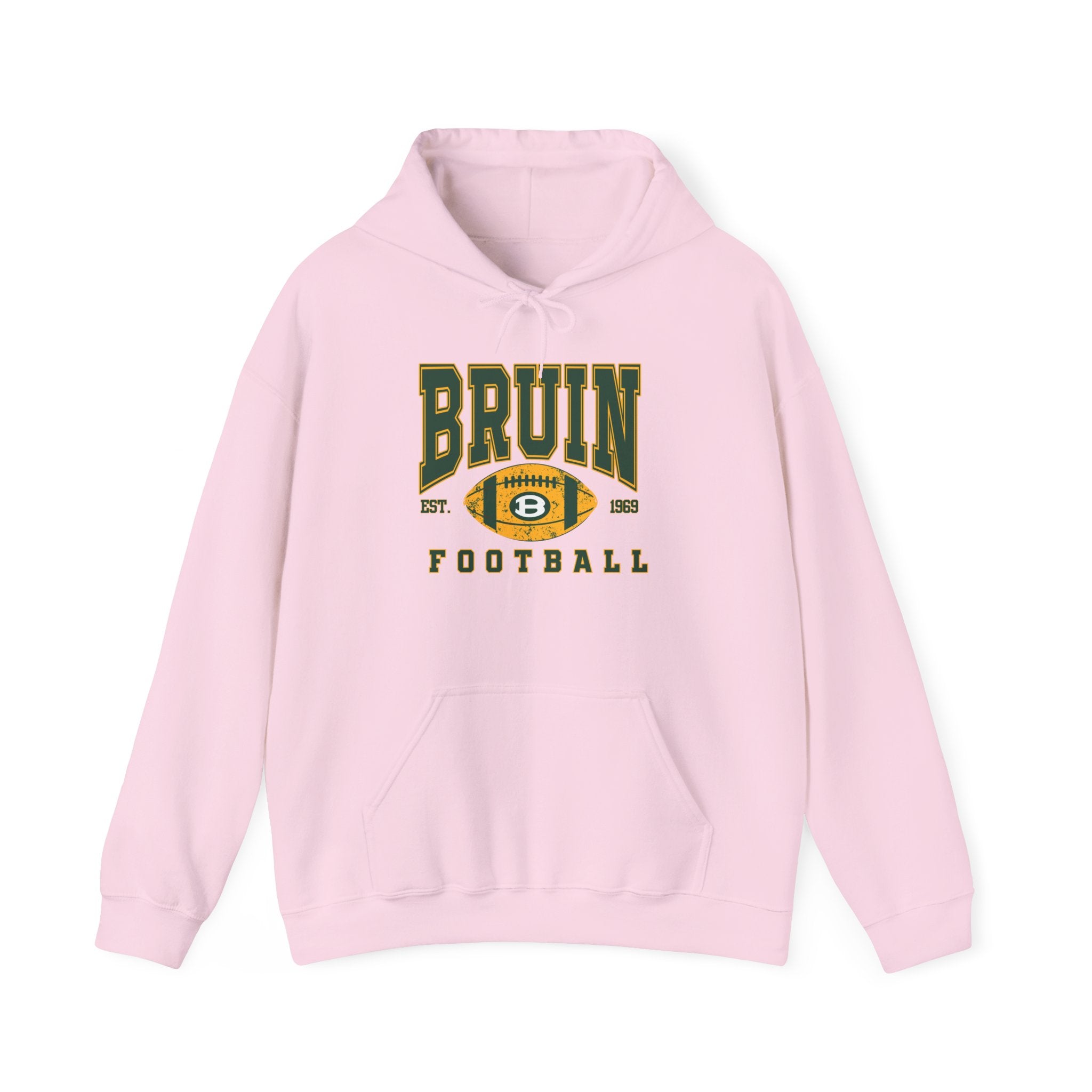Adult Unisex Bruin Football Heritage Graphic Hoodie