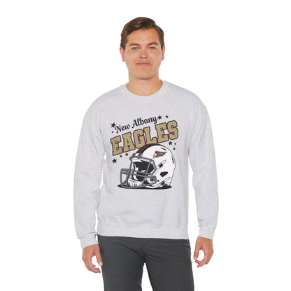 Adult Unisex New Albany Eagles Football Pride Graphic Sweatshirt