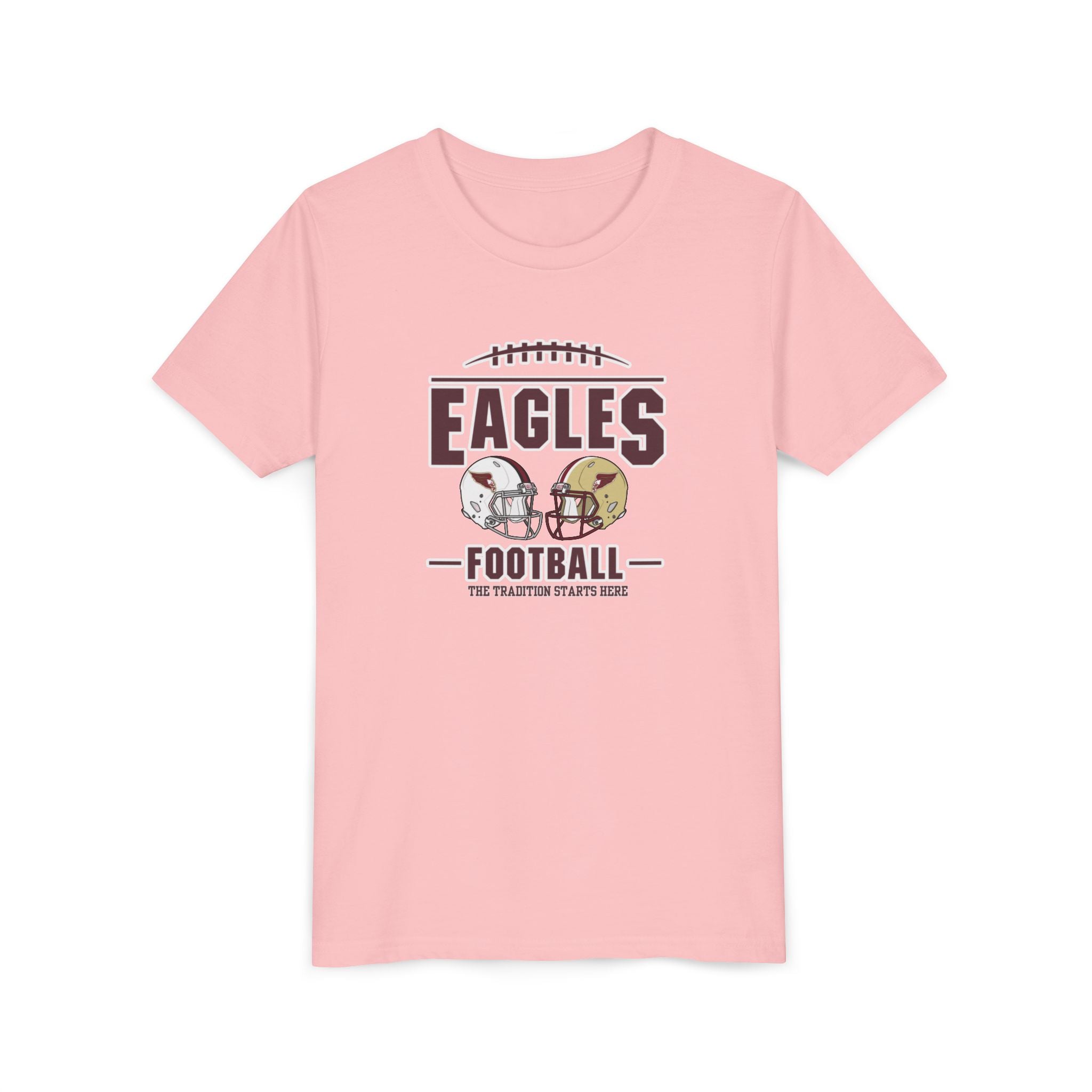 Youth New Albany Eagles Tradition Football Graphic Short Sleeve Soft Tee
