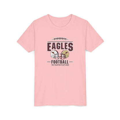 Youth New Albany Eagles Tradition Football Graphic Short Sleeve Soft Tee