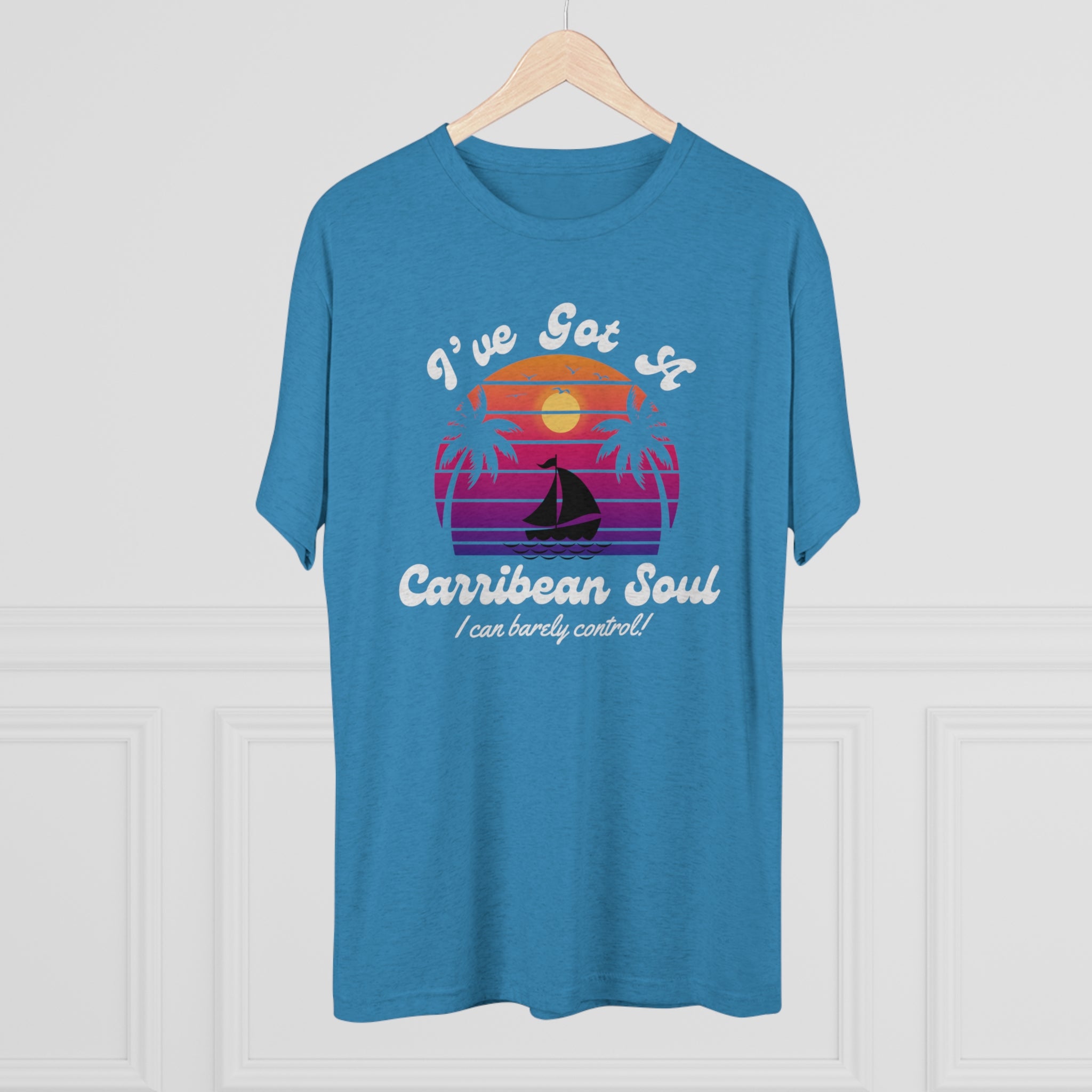 Adult Unisex Carribean Soul Super Soft Short Sleeve Tee