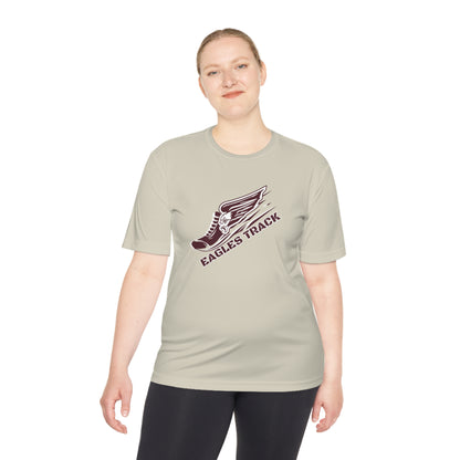 Adult Unisex Track & Field Short Sleeve Performance Tee - New Albany Eagles