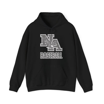Adult Unisex Vintage Faded Logo Baseball Graphic Hoodie