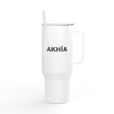 Ahkia Logo Engraved 40oz Insulated Tumbler with Lid