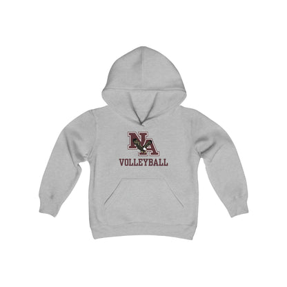 Youth Volleyball Classic Logo Graphic Hoodie - New Albany Eagles