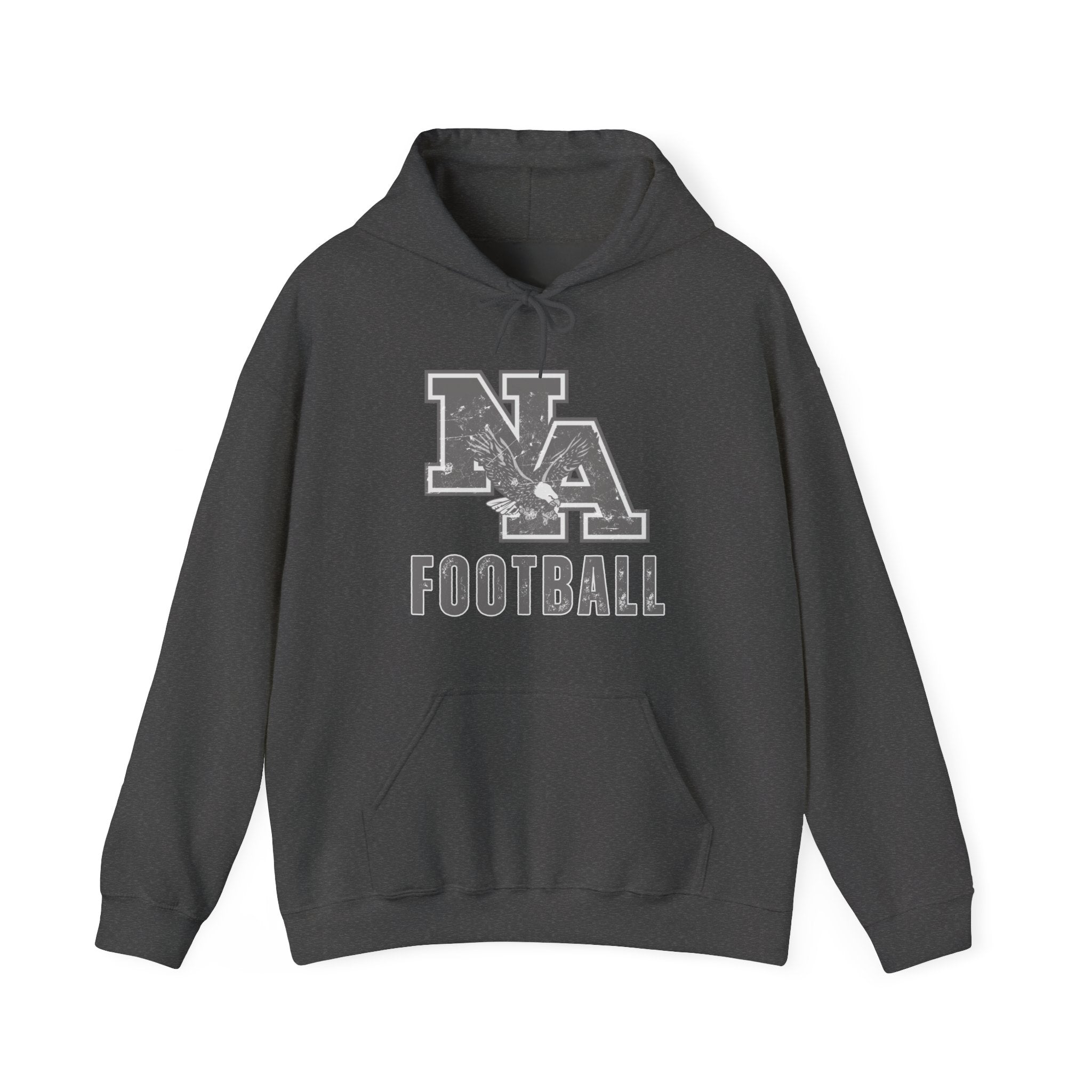 Adult Unisex New Albany Tonal Football Logo Graphic Hoodie