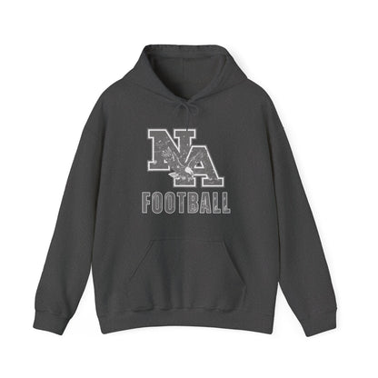 Adult Unisex New Albany Tonal Football Logo Graphic Hoodie