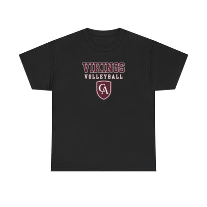 Adult Unisex Columbus Academy Volleyball Graphic Short Sleeve Gildan Heavy Tee