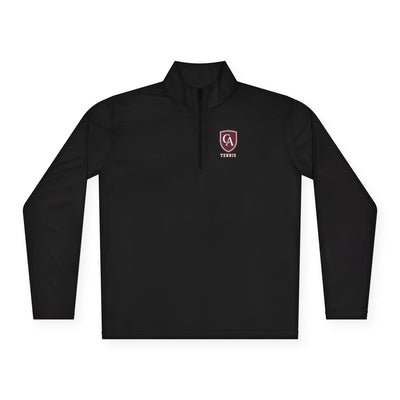 Adult Unisex Columbus Academy Tennis Logo Sport-Tek Quarter Zip Pullover