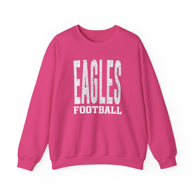 Adult Unisex New Albany Football Distressed Enlarged Graphic Sweatshirt