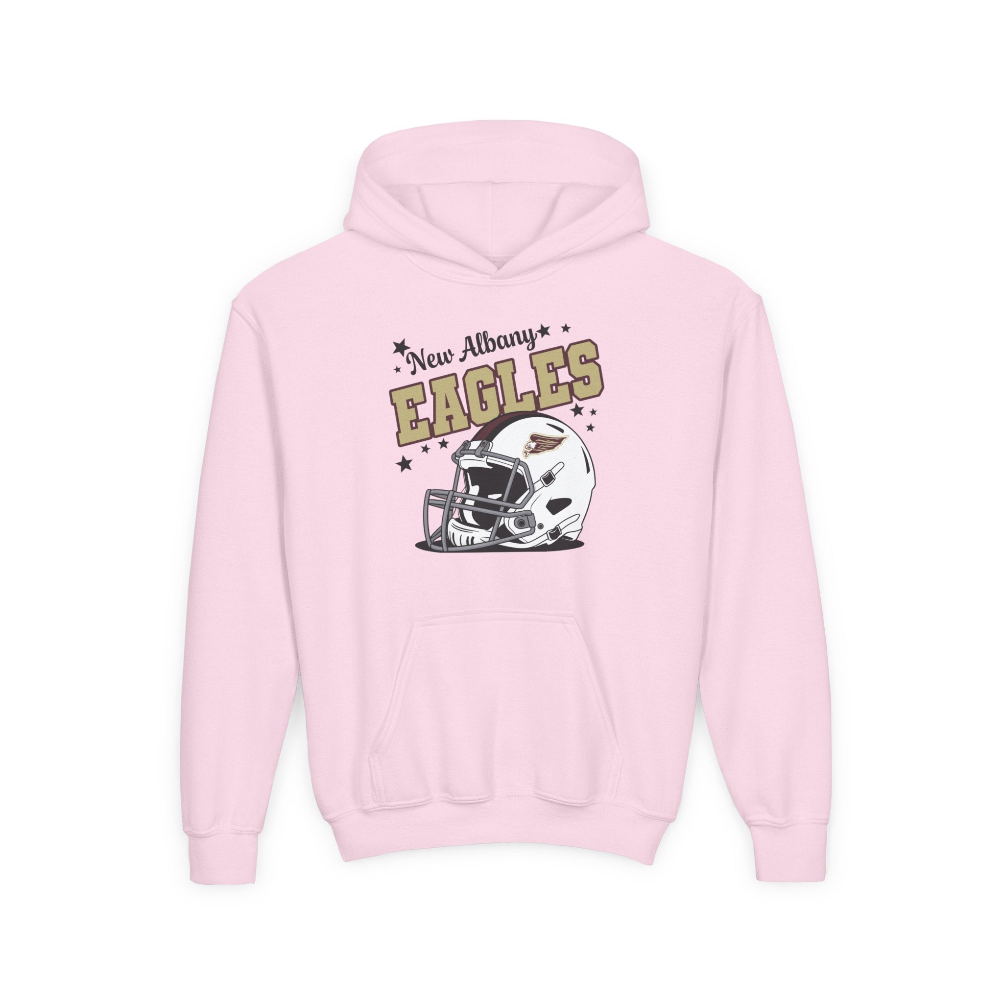 Youth New Albany Eagles Football Pride Graphic Hoodie