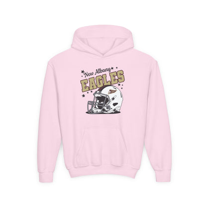 Youth New Albany Eagles Football Pride Graphic Hoodie