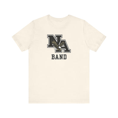 Adult Unisex New Albany Logo Band Graphic Short Sleeve Soft Tee