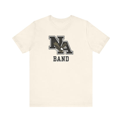 Adult Unisex New Albany Logo Band Graphic Short Sleeve Soft Tee