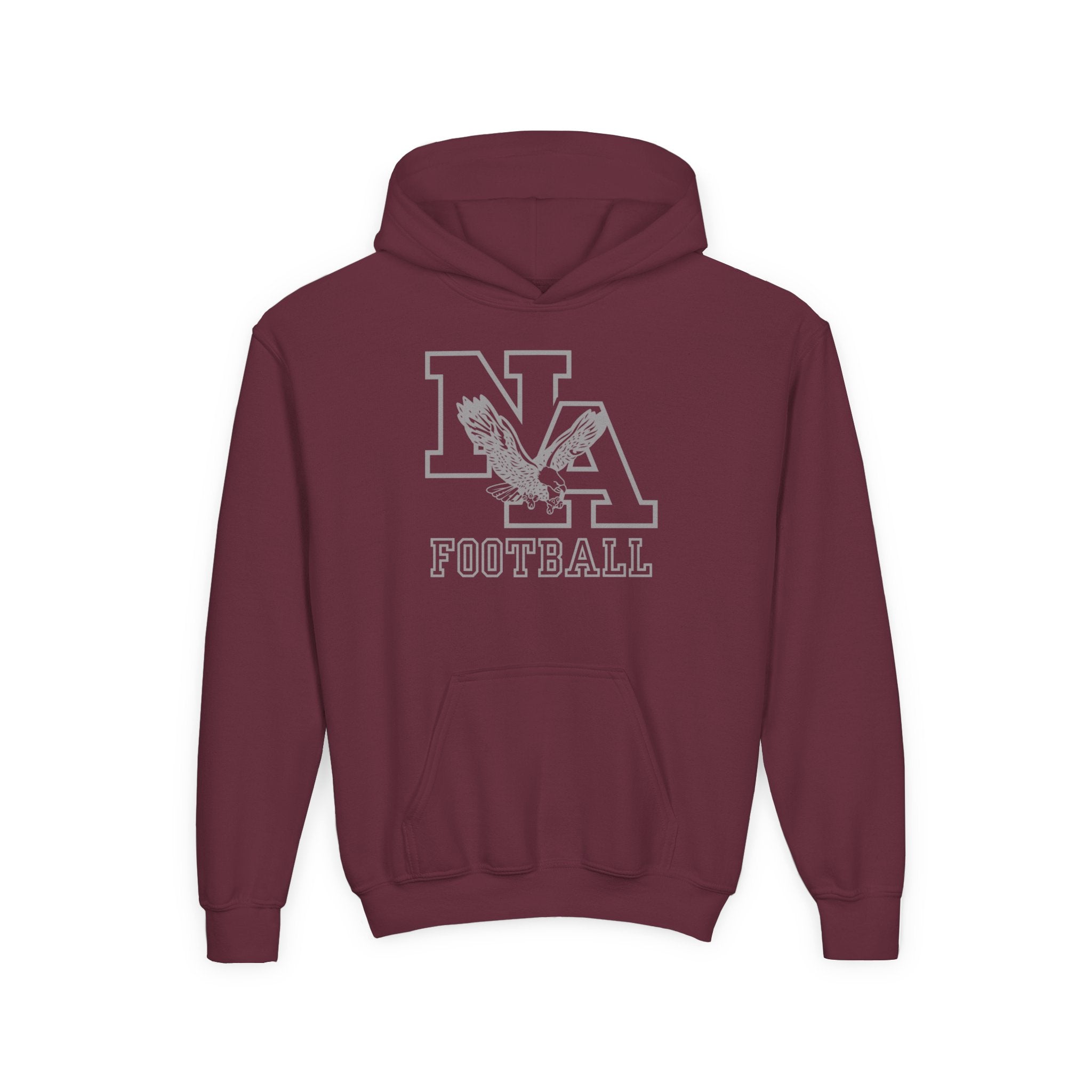 Youth New Albany Tonal Football Logo Graphic Hoodie