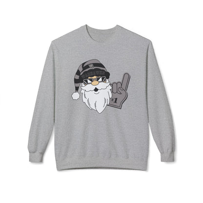 Adult Unisex Westerville Central Spirited Santa Graphic Soft Style Sweatshirt