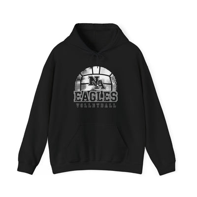 Adult UnisexNew Albany Eagles Spike it Graphic Hoodie