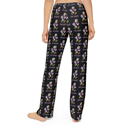 Youth Pajama Pant with Allover Vintage Fighting Eagle Print