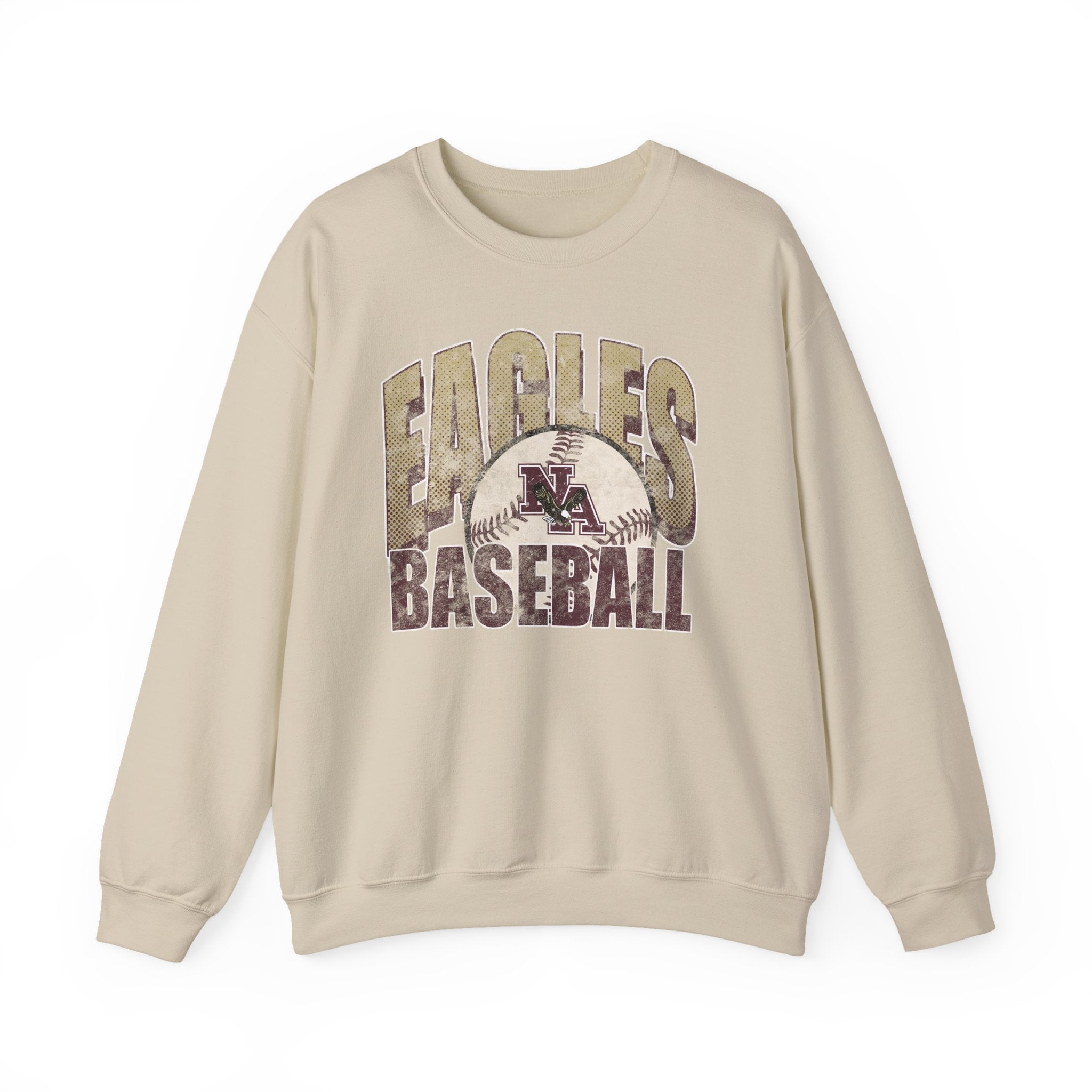 Adult Unisex New Albany Eagles Distressed Dugout Graphic Sweatshirt