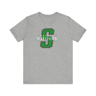 Adult Unisex Dublin Scioto Choirs Classic Logo Graphic Short Sleeve Soft Tee