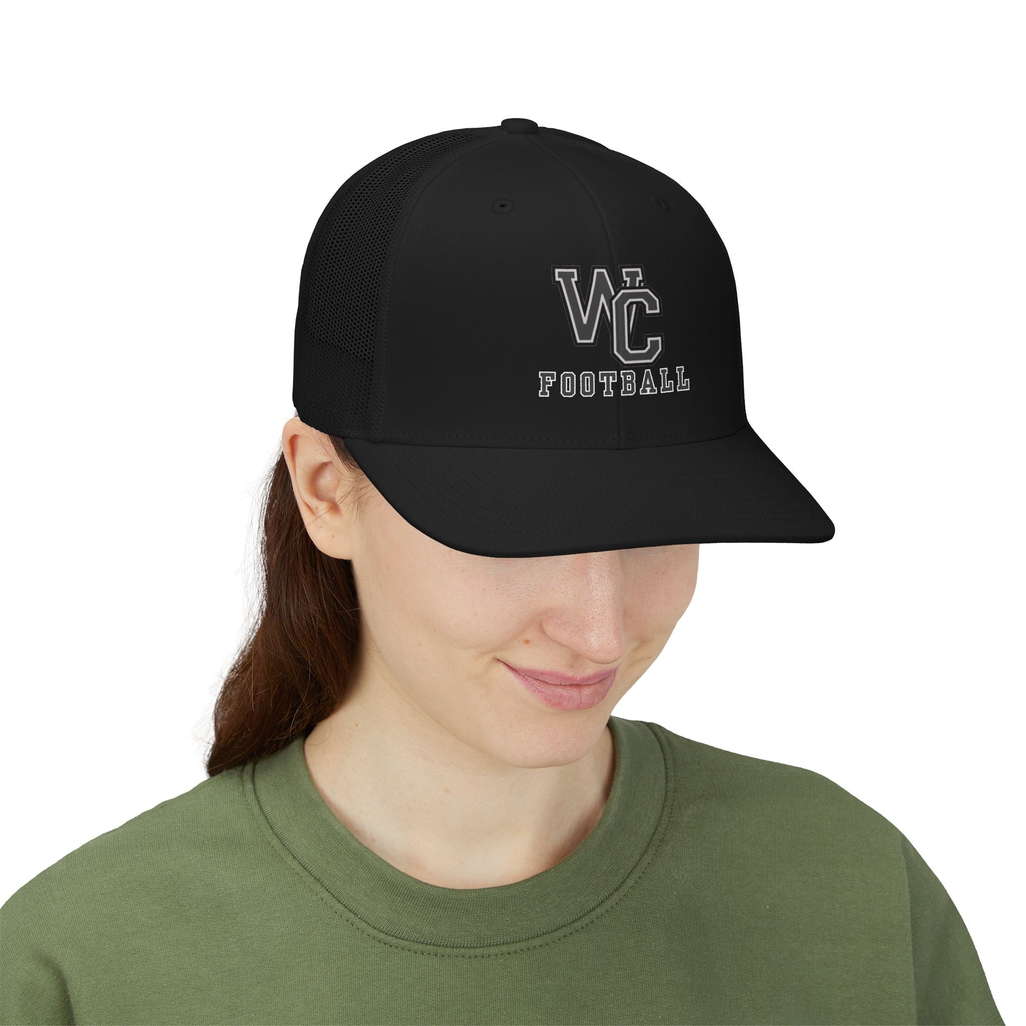 Adult Unisex Westerville Central Football Richardson 112 Snapback Trucker Hat