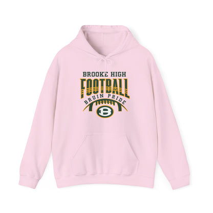 Adult Unisex Bruin Pride Football Graphic Hoodie