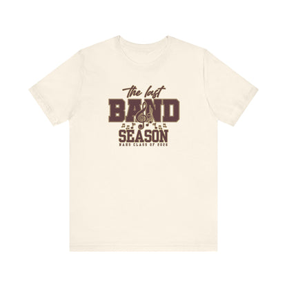 Adult Unisex NAHS The Last Band Season Graphic Short Sleeve Soft Tee