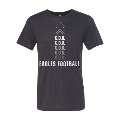 Adult Unisex Super Soft GDB Eagles Football Short Sleeve Graphic Tee