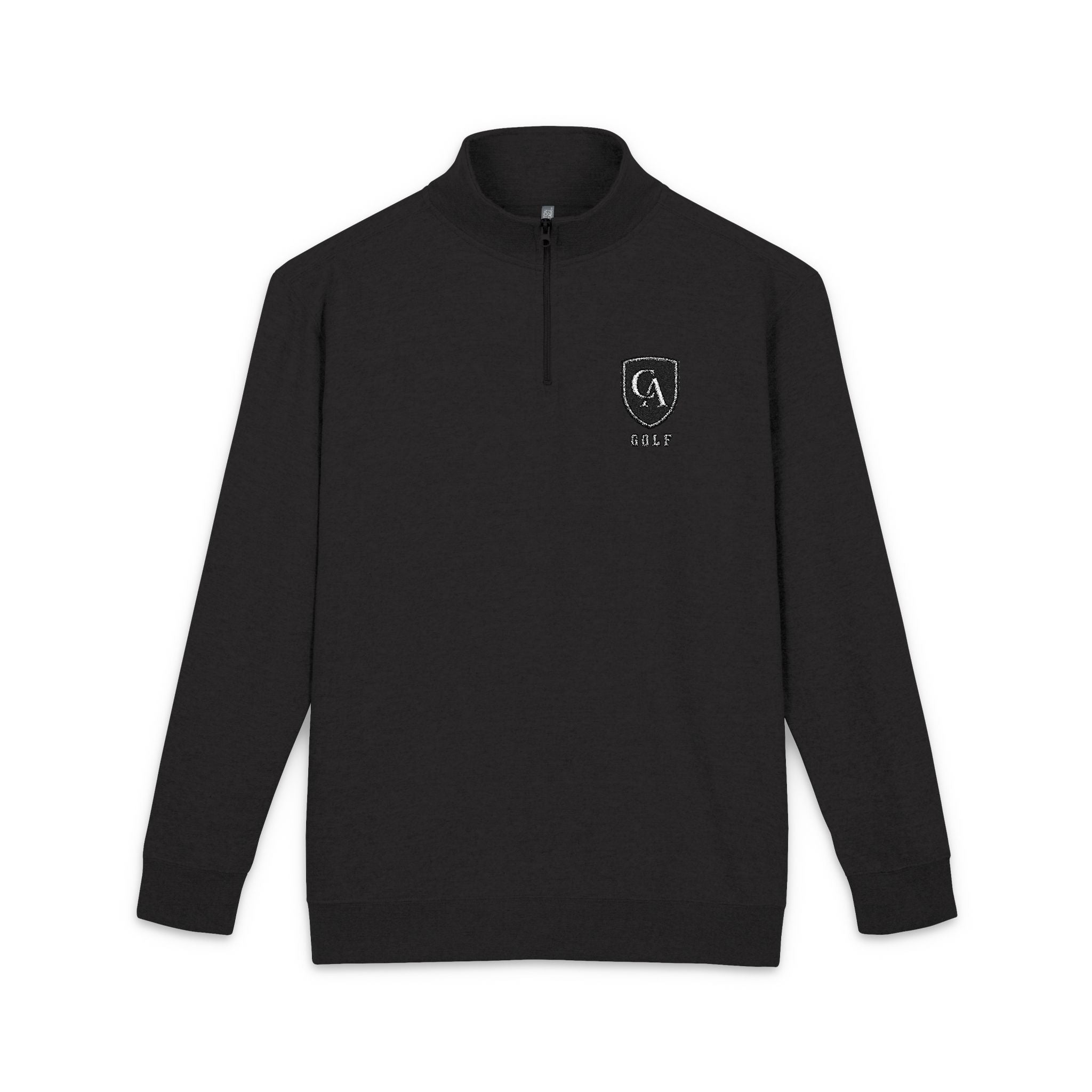 Adult Unisex Columbus Academy Golf Embroidered Fleece Quarter-Zip Pullover