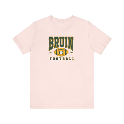 Adult Unisex Bruin Football Heritage Graphic Short Sleeve Soft Tee