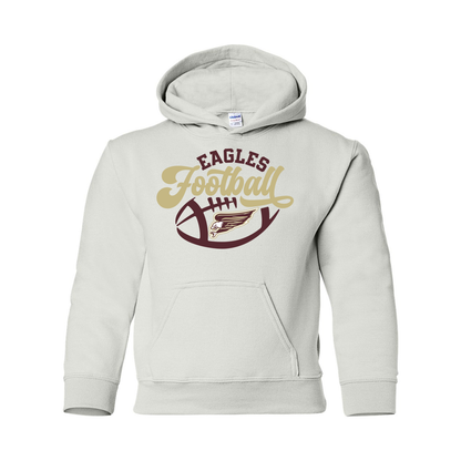 Youth Eagles Football Graphic Hoodie