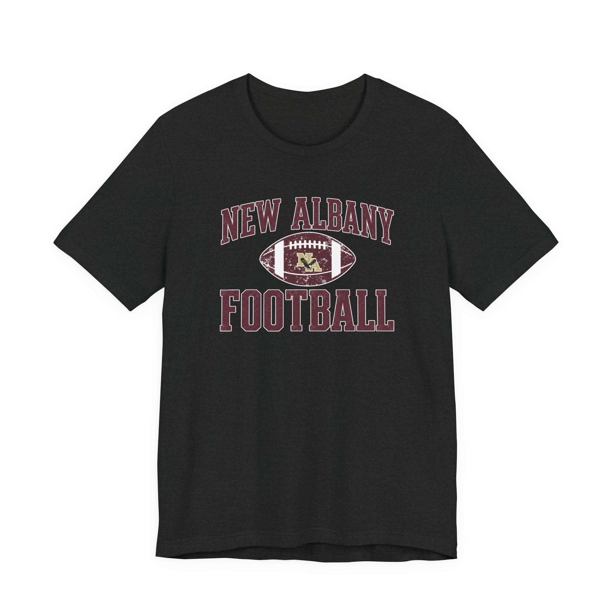 Adult Unisex New Albany Football Pride Graphic Short Sleeve Soft Tee