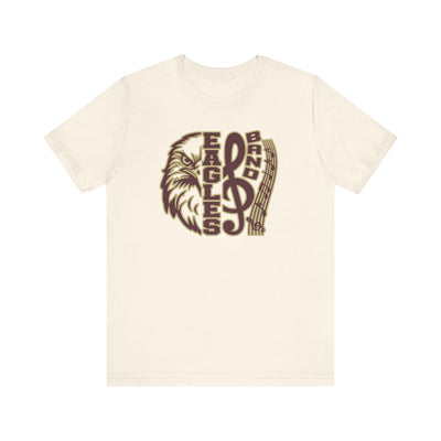 Adult Unisex Epic Band Eagle Graphic Short Sleeve Soft Tee