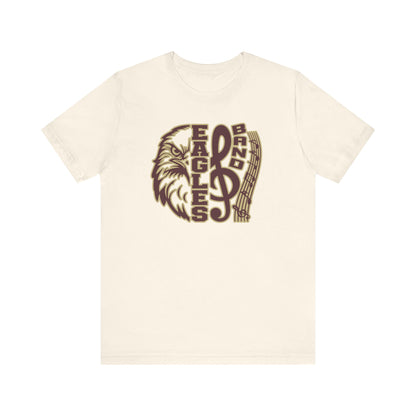 Adult Unisex Epic Band Eagle Graphic Short Sleeve Soft Tee