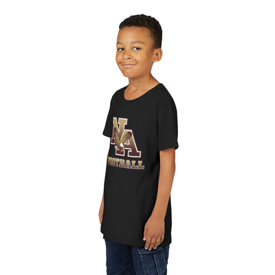 Youth New Albany Ombre Eagle Logo Graphic Short Sleeve Bella + Canvas Soft Tee