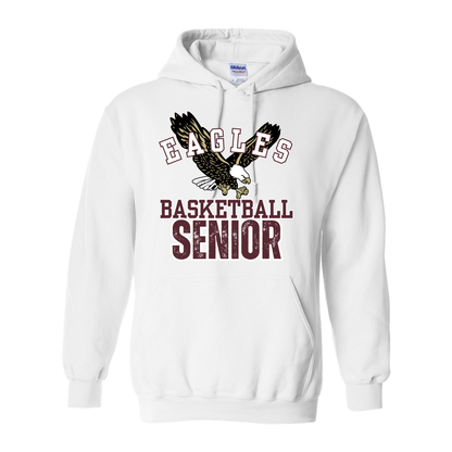 Adult Unisex Flying Eagle Basketball Senior Graphic Hoodie