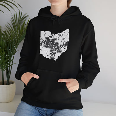 Adult Unisex Ohio Vintage Baseball Logo Graphic Hoodie