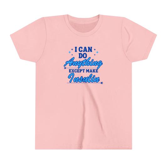 Youth I Can Do Anything T1D Short Sleeve Graphic Tee